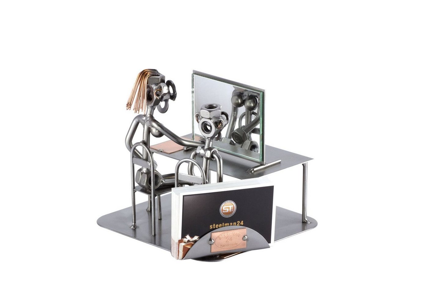 Steelman24 Dekofigur Logopädin mit Visitenkarten-Halter Steelman24 Dekofigur Logopädin mit Visitenkarten-Halter von Steelman24