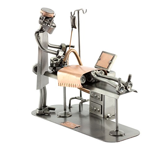 Steelman24 I Schraubenmännchen Anästhesist I Made in Germany I Handarbeit I Geschenkidee I Stahlfigur I Metallfigur I Metallmännchen von Steelman24