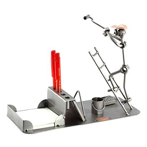 Steelman24 I Schraubenmännchen Anstreicher Schreibtisch Organizer I Made in Germany I Handarbeit I Geschenkidee I Stahlfigur I Metallfigur I Metallmännchen Steelman24 I Schraubenmännchen Anstreicher Schreibtisch Organizer I Made in Germany I Handarbeit I Geschenkidee I Stahlfigur I Metallfigur I Metallmännchen von Steelman24