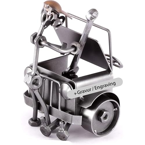 Steelman24 I Schraubenmännchen Automechaniker Mit Persönlicher Gravur I Made in Germany I Handarbeit I Geschenkidee I Stahlfigur I Metallfigur Steelman24 I Schraubenmännchen Automechaniker Mit Persönlicher Gravur I Made in Germany I Handarbeit I Geschenkidee I Stahlfigur I Metallfigur von Steelman24