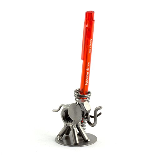 Steelman24 I Schraubenmännchen Elefant Stifthalter I Made in Germany I Handarbeit I Geschenkidee I Stahlfigur I Metallfigur I Metallmännchen Steelman24 I Schraubenmännchen Elefant Stifthalter I Made in Germany I Handarbeit I Geschenkidee I Stahlfigur I Metallfigur I Metallmännchen von Steelman24