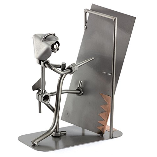 Steelman24 I Schraubenmännchen Feuerwehrmann I Made in Germany I Handarbeit I Geschenkidee I Stahlfigur I Metallfigur I Metallmännchen Steelman24 I Schraubenmännchen Feuerwehrmann I Made in Germany I Handarbeit I Geschenkidee I Stahlfigur I Metallfigur I Metallmännchen von Steelman24