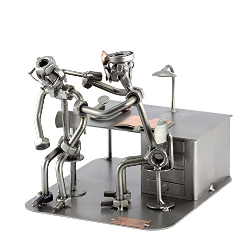 Steelman24 I Schraubenmännchen HNO-Arzt I Made in Germany I Handarbeit I Geschenkidee I Stahlfigur I Metallfigur I Metallmännchen Steelman24 I Schraubenmännchen HNO-Arzt I Made in Germany I Handarbeit I Geschenkidee I Stahlfigur I Metallfigur I Metallmännchen von Steelman24