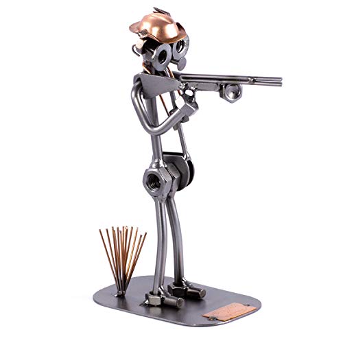 Steelman24 I Schraubenmännchen Jäger I Made in Germany I Handarbeit I Geschenkidee I Stahlfigur I Metallfigur I Metallmännchen Steelman24 I Schraubenmännchen Jäger I Made in Germany I Handarbeit I Geschenkidee I Stahlfigur I Metallfigur I Metallmännchen von Steelman24