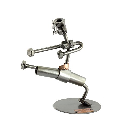 Steelman24 I Schraubenmännchen Karate I Made in Germany I Handarbeit I Geschenkidee I Stahlfigur I Metallfigur I Metallmännchen von Steelman24