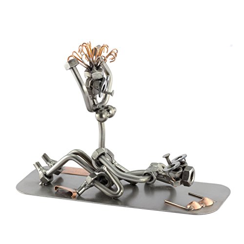 Steelman24 I Schraubenmännchen Liebesboden I Made in Germany I Handarbeit I Geschenkidee I Stahlfigur I Metallfigur I Metallmännchen Steelman24 I Schraubenmännchen Liebesboden I Made in Germany I Handarbeit I Geschenkidee I Stahlfigur I Metallfigur I Metallmännchen von Steelman24