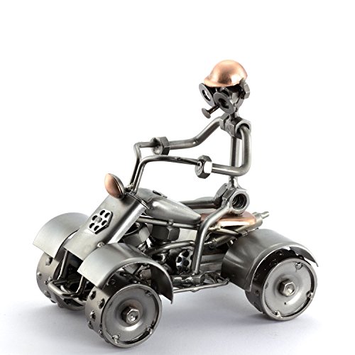 Steelman24 I Schraubenmännchen Quad I Made in Germany I Handarbeit I Geschenkidee I Stahlfigur I Metallfigur I Metallmännchen Steelman24 I Schraubenmännchen Quad I Made in Germany I Handarbeit I Geschenkidee I Stahlfigur I Metallfigur I Metallmännchen von Steelman24