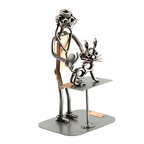 Steelman24 I Schraubenmännchen Tierarzt I Made in Germany I Handarbeit I Geschenkidee I Stahlfigur I Metallfigur I Metallmännchen Steelman24 I Schraubenmännchen Tierarzt I Made in Germany I Handarbeit I Geschenkidee I Stahlfigur I Metallfigur I Metallmännchen von Steelman24