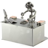 Schraubenmännchen Beamter - Original Steelman24 Metallskulptur Das Perfekte Geschenk von Steelman24DE