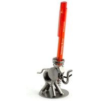 Schraubenmännchen Elefant Stifthalter - Original Steelman24 Metallskulptur Das Perfekte Geschenk von Steelman24DE