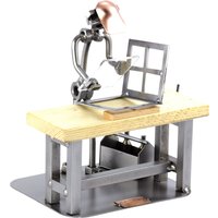 Schraubenmännchen Fensterbauer - Original Steelman24 Metallskulptur Das Perfekte Geschenk von Steelman24DE