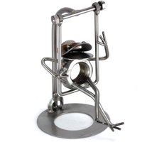 Schraubenmännchen Froschkopf Schaukel - Original Steelman24 Metallskulptur Das Perfekte Geschenk von Steelman24DE