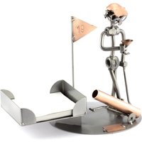 Schraubenmännchen Golf Bürodeko - Original Steelman24 Metallskulptur Das Perfekte Geschenk von Steelman24DE
