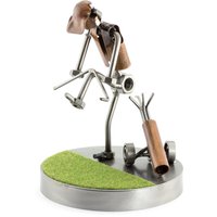 Schraubenmännchen Golffrust Auf Dem Grün - Original Steelman24 Metallskulptur Das Perfekte Geschenk von Steelman24DE