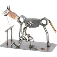 Schraubenmännchen Hufschmied - Original Steelman24 Metallskulptur Das Perfekte Geschenk von Steelman24DE