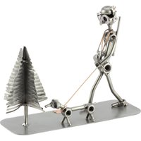 Schraubenmännchen Jäger Mit Hund - Original Steelman24 Metallskulptur Das Perfekte Geschenk Schraubenmännchen Jäger Mit Hund - Original Steelman24 Metallskulptur Das Perfekte Geschenk von Steelman24DE