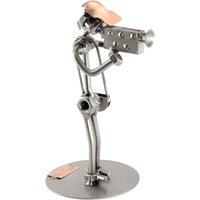 Schraubenmännchen Kameramann - Original Steelman24 Metallskulptur Das Perfekte Geschenk von Steelman24DE