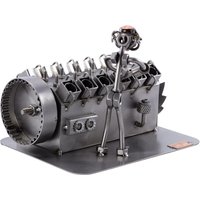 Schraubenmännchen Maschinenbauer - Original Steelman24 Metallskulptur Das Perfekte Geschenk Schraubenmännchen Maschinenbauer - Original Steelman24 Metallskulptur Das Perfekte Geschenk von Steelman24DE