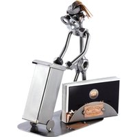 Schraubenmännchen Müllmann Mit Visitenkartenhalter - Original Steelman24 Metallskulptur Das Perfekte Geschenk Schraubenmännchen Müllmann Mit Visitenkartenhalter - Original Steelman24 Metallskulptur Das Perfekte Geschenk von Steelman24DE