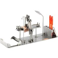 Schraubenmännchen Op-Tisch Schreibtisch Organizer - Original Steelman24 Metallskulptur Das Perfekte Geschenk von Steelman24DE