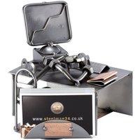 Schraubenmännchen Pc-Schlafend Mit Visitenkartenhalter - Original Steelman24 Metallskulptur Das Perfekte Geschenk Schraubenmännchen Pc-Schlafend Mit Visitenkartenhalter - Original Steelman24 Metallskulptur Das Perfekte Geschenk von Steelman24DE