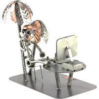 Schraubenmännchen Pc Urlaub - Original Steelman24 Metallskulptur Das Perfekte Geschenk von Steelman24DE