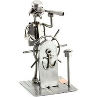 Schraubenmännchen Seemann/Kapitän - Original Steelman24 Metallskulptur Das Perfekte Geschenk von Steelman24DE