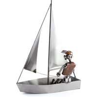 Schraubenmännchen Segler - Original Steelman24 Metallskulptur Das Perfekte Geschenk Schraubenmännchen Segler - Original Steelman24 Metallskulptur Das Perfekte Geschenk von Steelman24DE