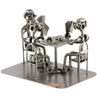 Schraubenmännchen Skat Spieler - Original Steelman24 Metallskulptur Das Perfekte Geschenk von Steelman24DE