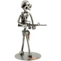 Schraubenmännchen Soldat - Original Steelman24 Metallskulptur Das Perfekte Geschenk von Steelman24DE