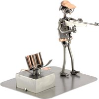 Schraubenmännchen Tontaubenschiessen - Original Steelman24 Metallskulptur Das Perfekte Geschenk Schraubenmännchen Tontaubenschiessen - Original Steelman24 Metallskulptur Das Perfekte Geschenk von Steelman24DE