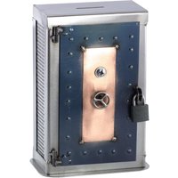 Schraubenmännchen Tresor Spardose - Original Steelman24 Metallskulptur Das Perfekte Geschenk von Steelman24DE