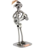 Schraubenmännchen Waldhorn - Original Steelman24 Metallskulptur Das Perfekte Geschenk von Steelman24DE