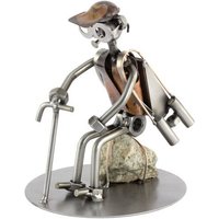 Schraubenmännchen Wanderer - Original Steelman24 Metallskulptur Das Perfekte Geschenk von Steelman24DE