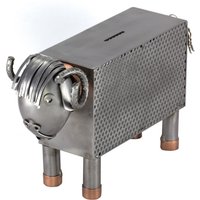 Schraubenmännchen Widder Spardose - Original Steelman24 Metallskulptur Das Perfekte Geschenk von Steelman24DE