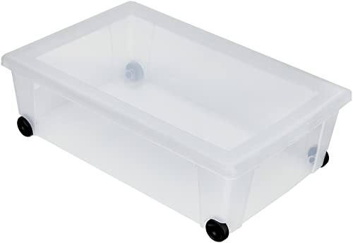 Stefanplast Aufbewahrungsbox mit Rollen 39 x 59 x 18,5, Art.-Nr.: 13054 von Stefanplast