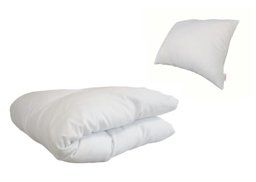 Steff Set – Steppdecke – 90 x 120 cm + Kopfkissen – 30 x 40 cm – Baumwolle Perkal – Qualitätssiegel Oeko-TEX Standard 100 Steff Set – Steppdecke – 90 x 120 cm + Kopfkissen – 30 x 40 cm – Baumwolle Perkal – Qualitätssiegel Oeko-TEX Standard 100 von Steff