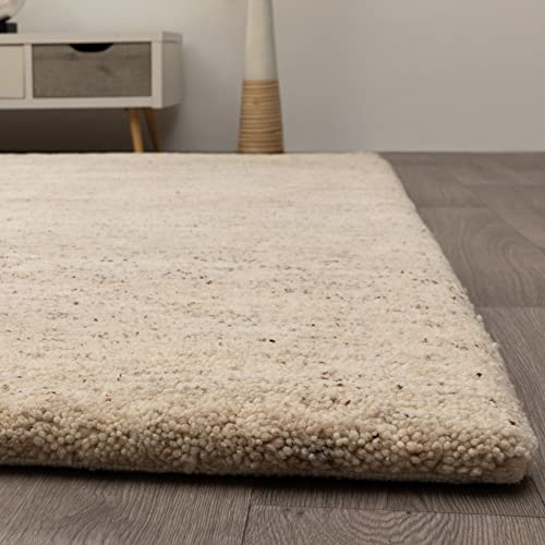 Steffensmeier Berber Teppich FES | Wolle (Schurwolle), Jaspe, Größe: 300x400 cm, Original aus Marokko, Teppich für Wohnzimmer, Schlafzimmer von Steffensmeier