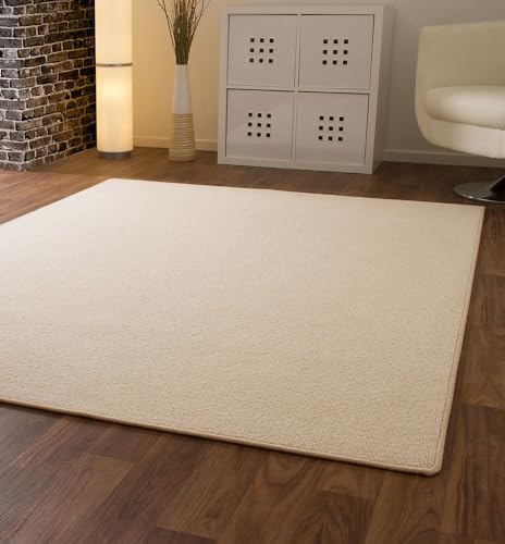 Steffensmeier Designer Teppich Modern Berber Wellington in Beige, Größe: 100x200 cm von Steffensmeier