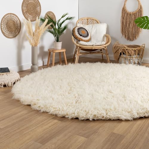 Steffensmeier Flokati 2000 Teppich original griechischer Hirtenteppich Hochflor 100% Neuseeland Schurwolle, Größe: 195 cm rund Steffensmeier Flokati 2000 Teppich original griechischer Hirtenteppich Hochflor 100% Neuseeland Schurwolle, Größe: 195 cm rund von Steffensmeier