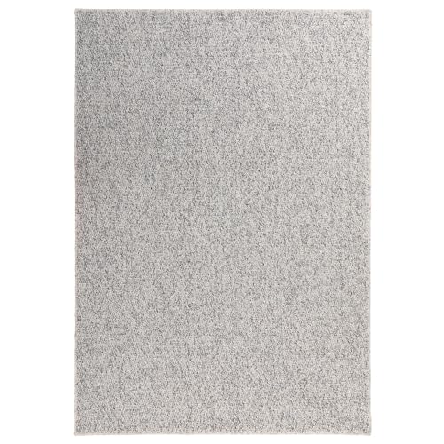 Steffensmeier Kurzflor Teppich Canberra Wohnzimmerteppich modern, strapazierfähig und pflegeleicht, Anthrazit, Größe: 200x290 cm von Steffensmeier