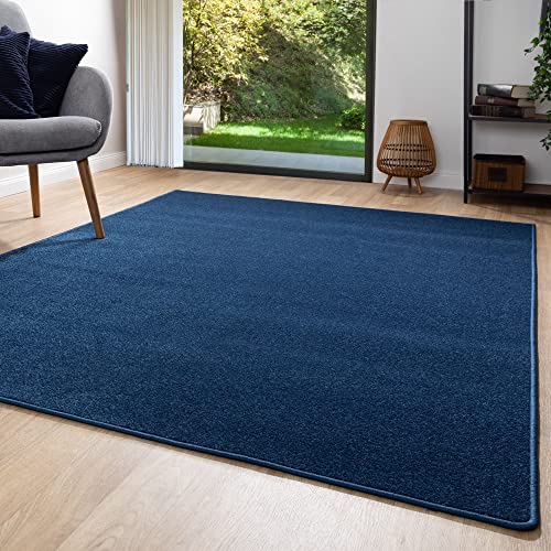 Steffensmeier Kurzflor Teppich Ibiza | Wohnzimmerteppich | Stilvoll | Pflegeleicht | Jugendteppich | Blau, Größe: 200x250 cm Steffensmeier Kurzflor Teppich Ibiza | Wohnzimmerteppich | Stilvoll | Pflegeleicht | Jugendteppich | Blau, Größe: 200x250 cm von Steffensmeier
