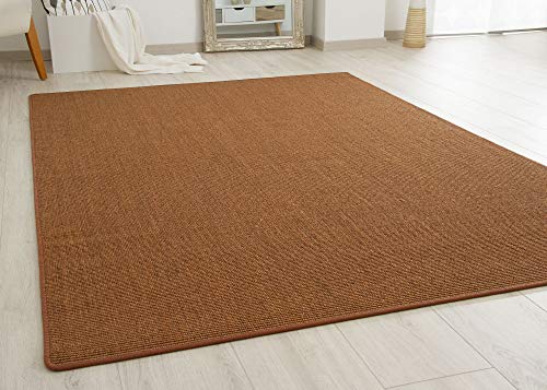 Steffensmeier Sisal Teppich Acapulco - gekettelter Sisalteppich aus 100% Sisal in Braun, Größe: 140x200 cm Steffensmeier Sisal Teppich Acapulco - gekettelter Sisalteppich aus 100% Sisal in Braun, Größe: 140x200 cm von Steffensmeier