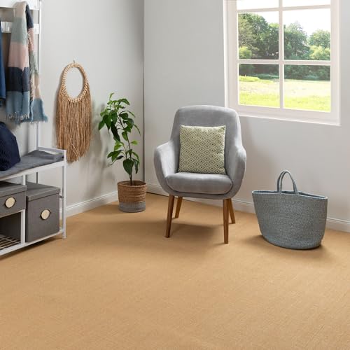 Steffensmeier Sisal Teppichboden Salinas Meterware | Auslegware für Flur, Büro, Diele, Stuhlrolleneignung | Natur hell, Größe: 400x300 cm Steffensmeier Sisal Teppichboden Salinas Meterware | Auslegware für Flur, Büro, Diele, Stuhlrolleneignung | Natur hell, Größe: 400x300 cm von Steffensmeier