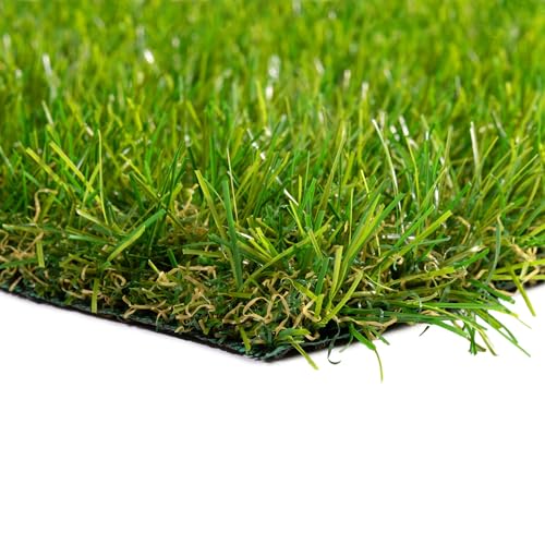 Steffensmeier Sonderposten Kunstrasen | 1m und 2m Breite | Grün | Florhöhe: 28 mm | Größe: 200x900 cm Steffensmeier Sonderposten Kunstrasen | 1m und 2m Breite | Grün | Florhöhe: 28 mm | Größe: 200x900 cm von Steffensmeier