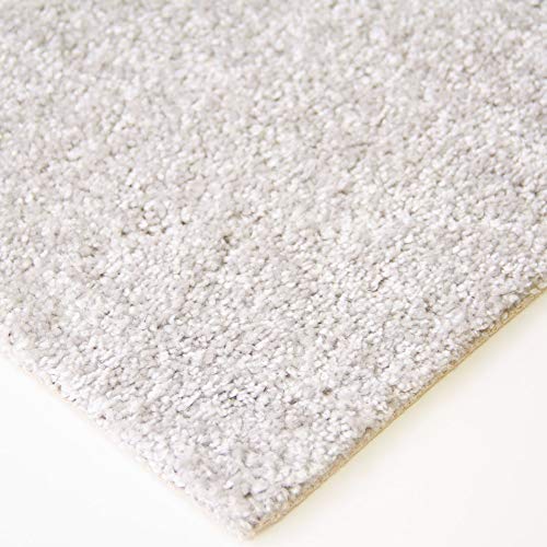 Steffensmeier Teppichboden Cambridge | Meterware Auslegware Wohnzimmer Schlafzimmer Kinderzimmer | grau | 200x200 cm von Steffensmeier