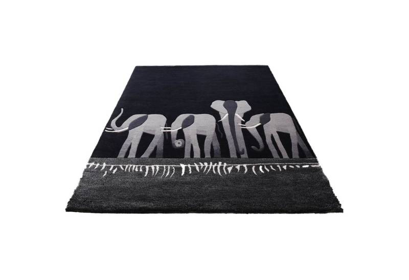 Steffensmeier Wollteppich Kalahari - Elefant, Rechteckig von Steffensmeier