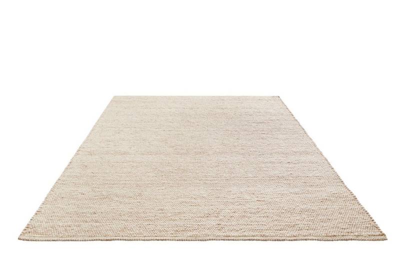 Steffensmeier Wollteppich Rubi Mit Fusselstopp, Rechteckig, Handwebteppich, Handweb Teppich, gewalkt von Steffensmeier