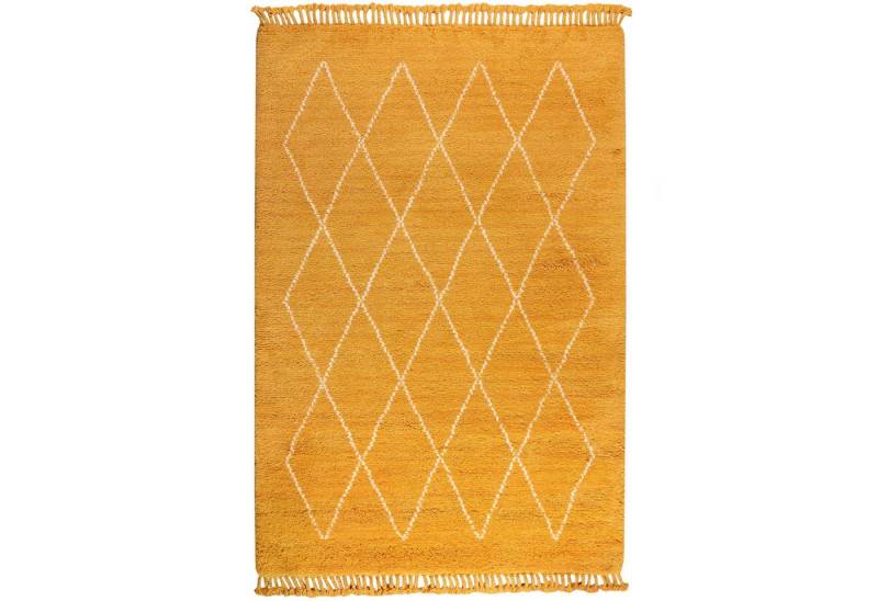 Steffensmeier Wollteppich Beni, Rechteckig, Berber Teppich aus Marokko, handgeknüpft von Steffensmeier