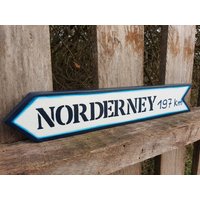 Schild Sehnsuchsort Wegweise Traumort Urlaubsort Lieblingsort Mit Entfernung Aus Holz Pfeile Pfeil von SteffiMarten